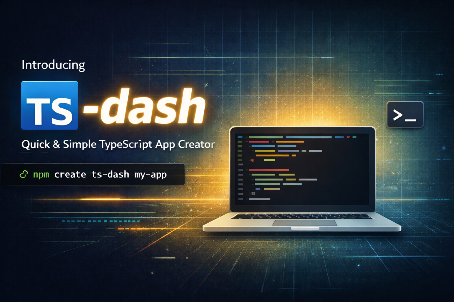 Introducing ts-dash: A Quick and Simple TypeScript Project Creator